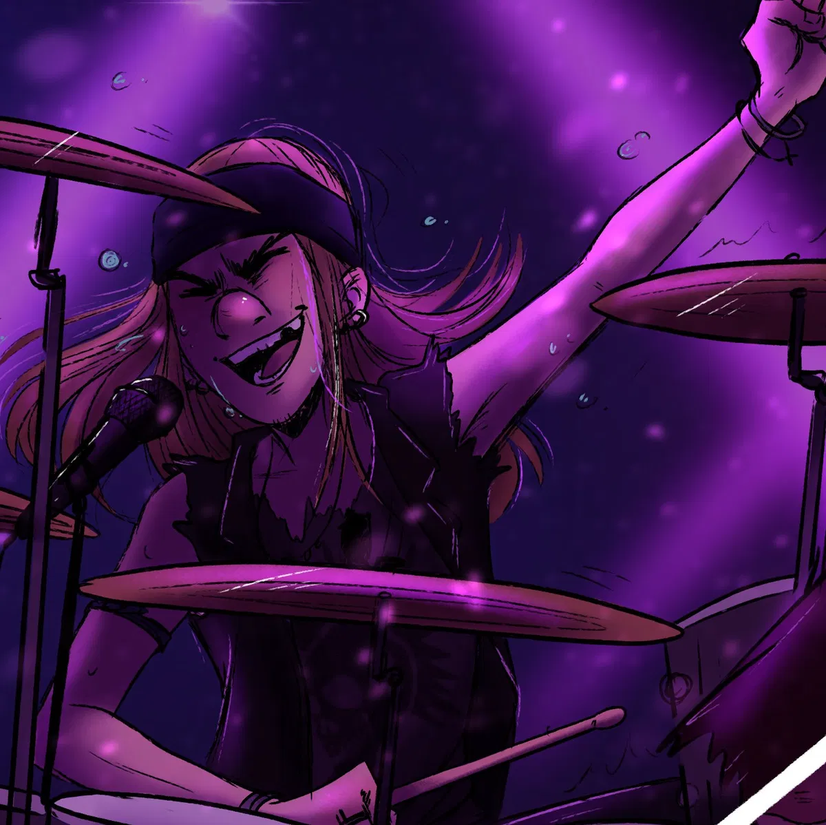 Tuffnut- Modern Band Au