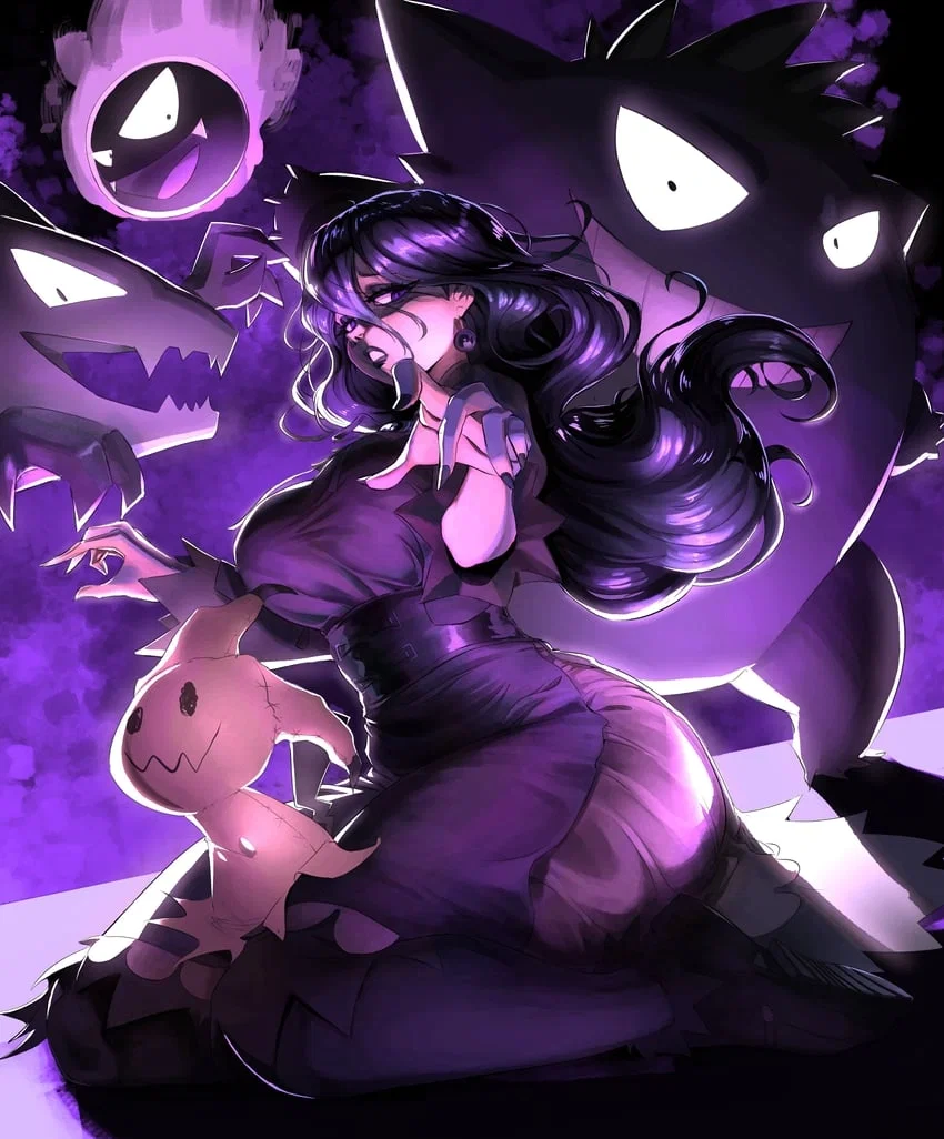 Helena The Hex Maniac Who Speaks to the Dead... and Listens When They Whisper Your Name - Pokemon