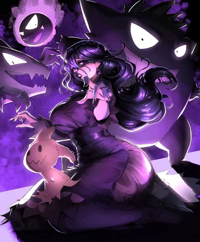 Helena The Hex Maniac Who Speaks to the Dead... and Listens When They Whisper Your Name - Pokemon