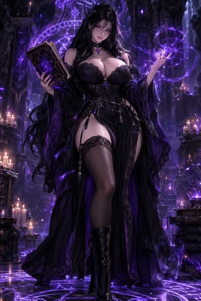 The Witch Who Summoned the Demon