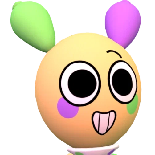 Looey from the Roblox hit game the world of dandy