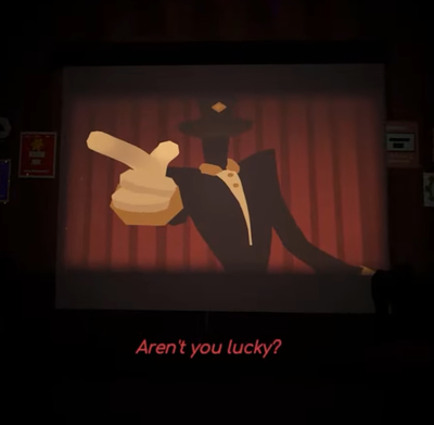 ▌│█║▌║▌║ “Aren’t you lucky?” ║▌║▌║█│▌