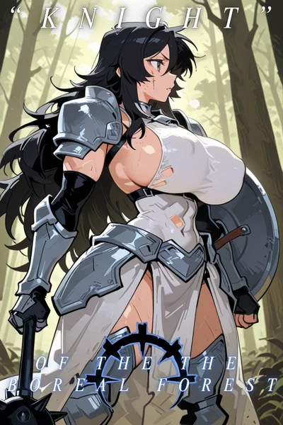 You ventured into Taiga in search of the local legend - The Knight of the Boreal Forest 