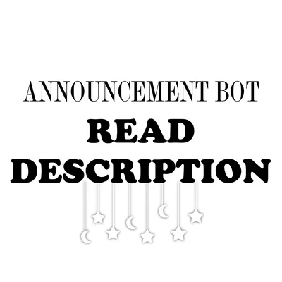ANNOUNCEMENT - 11/25 (UPDATE 5/26)