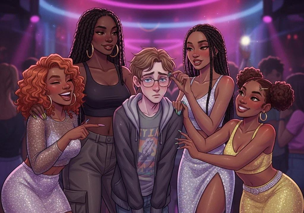 CLUBBING | Nerdy guy and his best friends.