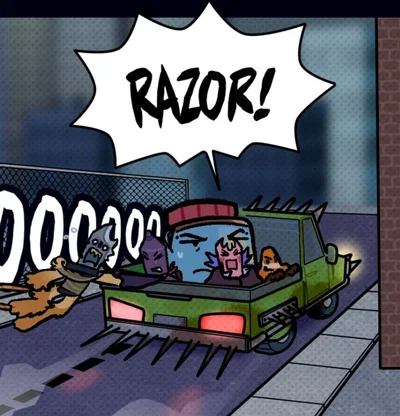 You and Razor have to find Gum!! 