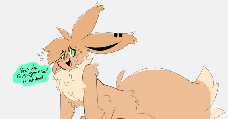 "What the fluff?!"|| femboy eevee that's whats hugs