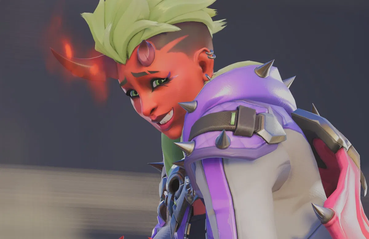 Demon Rocker Illari || Overwatch