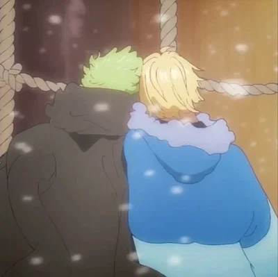 Zoro and Sanji<3