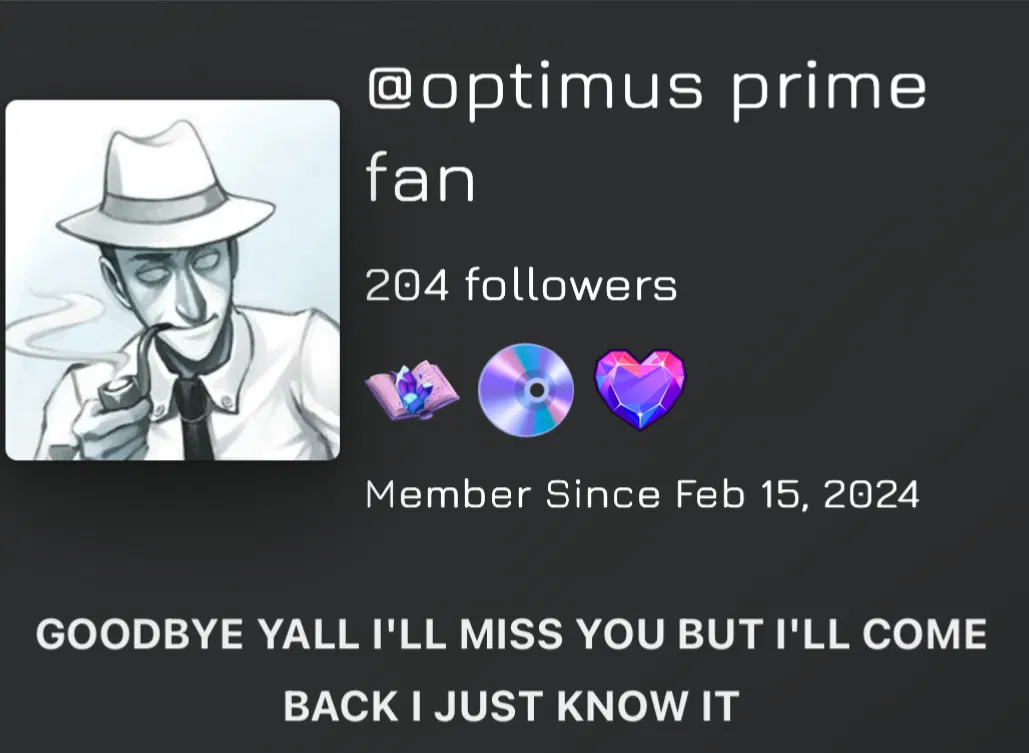 Dear Optimus,