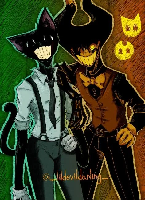 Cartoon Cat and InkFell/Bendy (20 Follower Special Part 1)