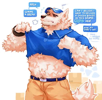 Your Grumpy Delivery Werewolf