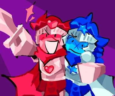 Red & Blue - Block Tales