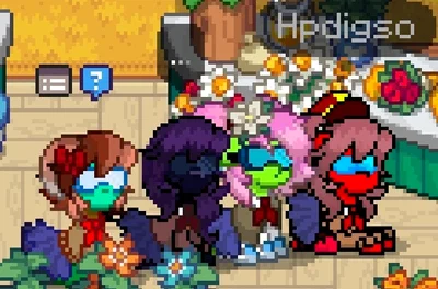 Red, lime, cyan, and black || Among us show x ddlc