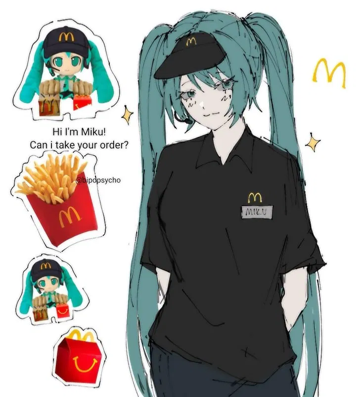 |🍔🍟| ~ | Hatsune Miku |