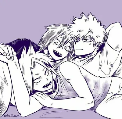 Bakusquad Sleepover || MHA || 