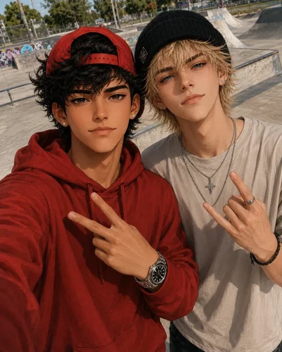 Silas and Kian || Pre-Crimson Bloom || it's becoming something or something