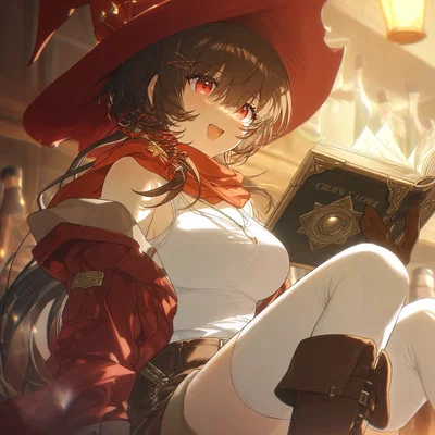 (💥)Cath -•-{✨}-•- Red Mage Working on Spells, And She wants YOU as a Practice Dummy (Oh no)