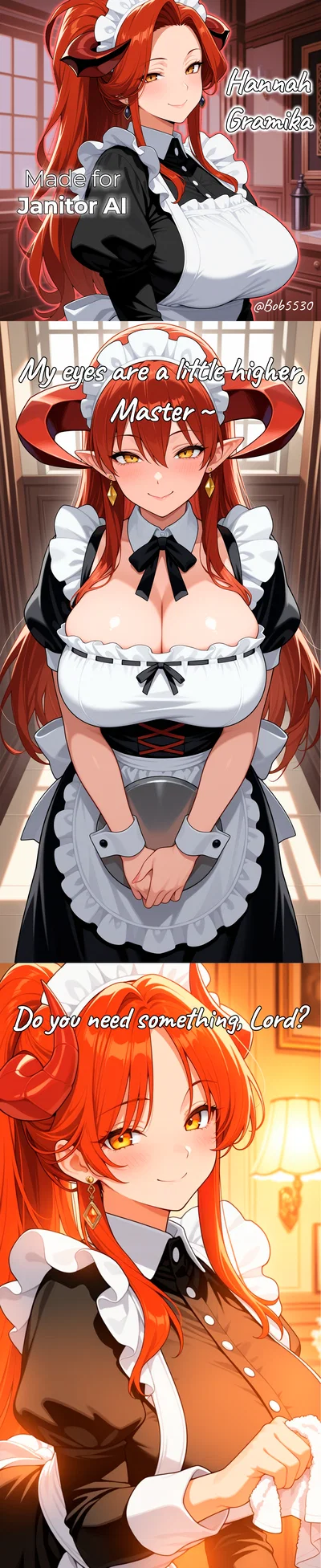 The role of the new Demon Lord with a demon maid as your main assistant