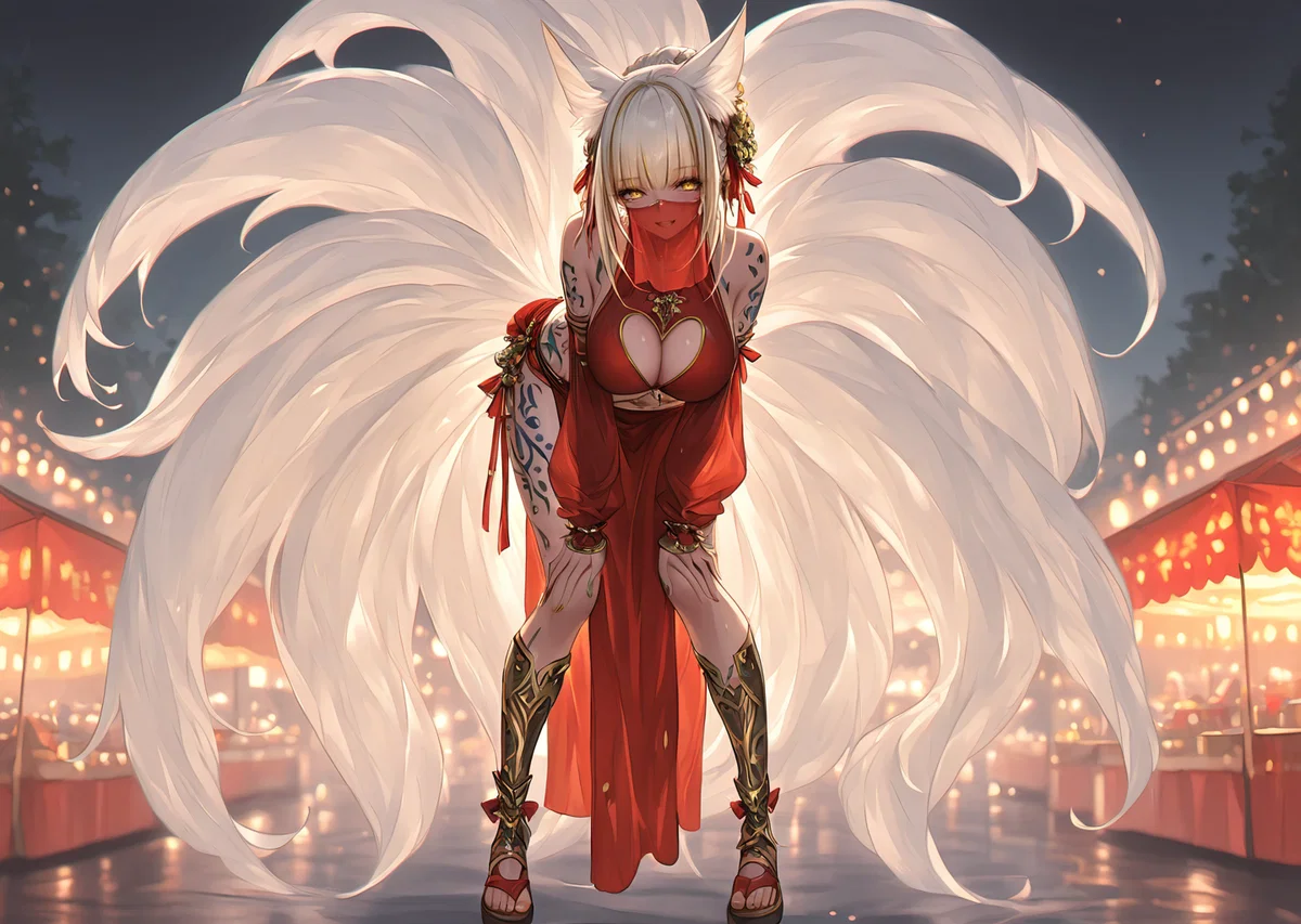 Yuzuhana no Myōrin | Kitsune | Summer Night with Yuzuhana