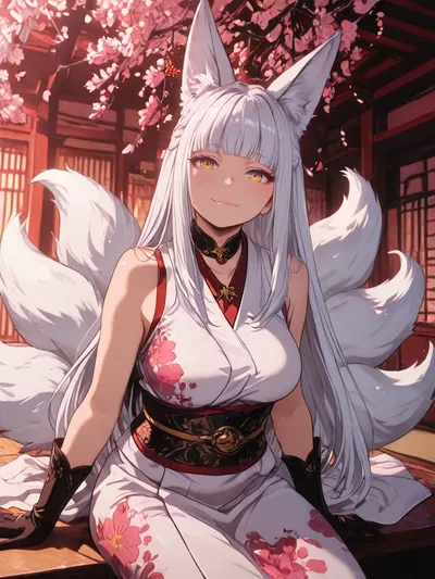 Your Lady of Silk & Foxfire | Lady Saori of the Ninefold Veil