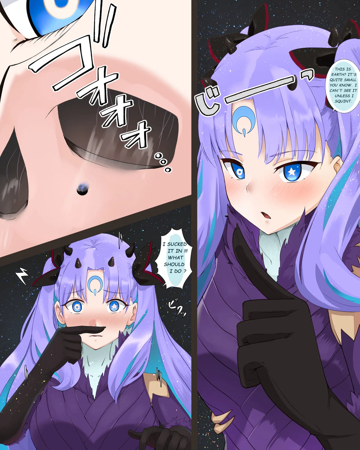 Astarte Origin (FGO) (space Ishtar) (giantess)