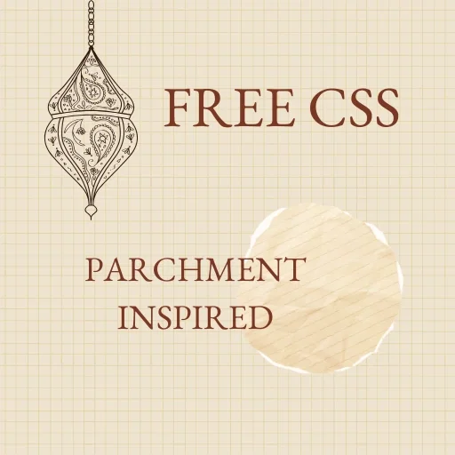 Parchment CSS Template | Free