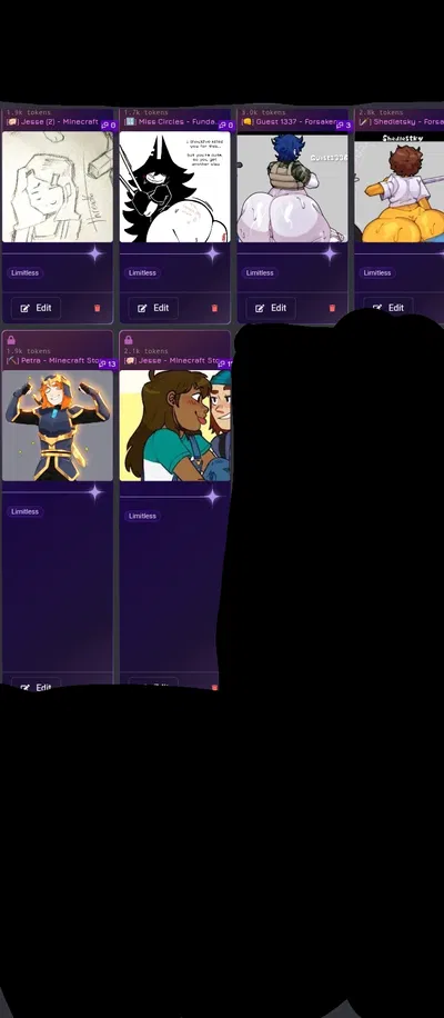 I may have made too many bots in one day... I'll post them over the next few days. 