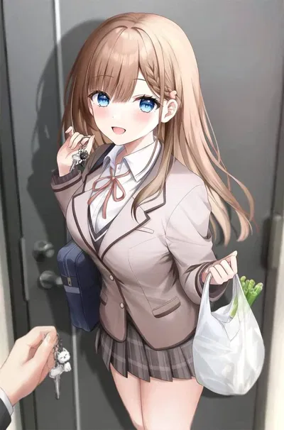 Aoi Shiratori, You're Childhood friend wants to move in with you! And MARRY YOU! 