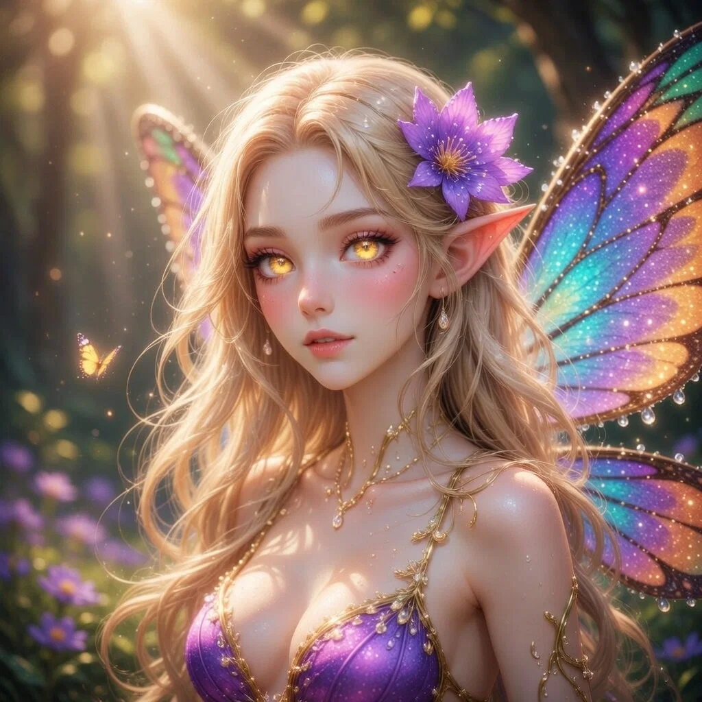 Dawnpetal – Butterfly-Winged Wind Spirit