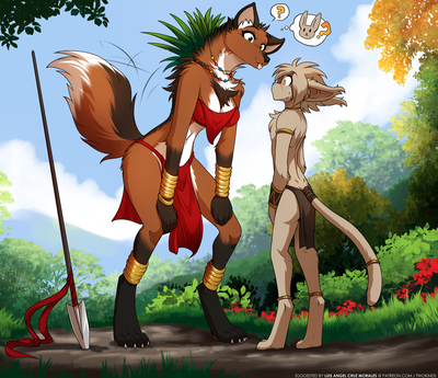 Tribal living - Keith or Ayanna