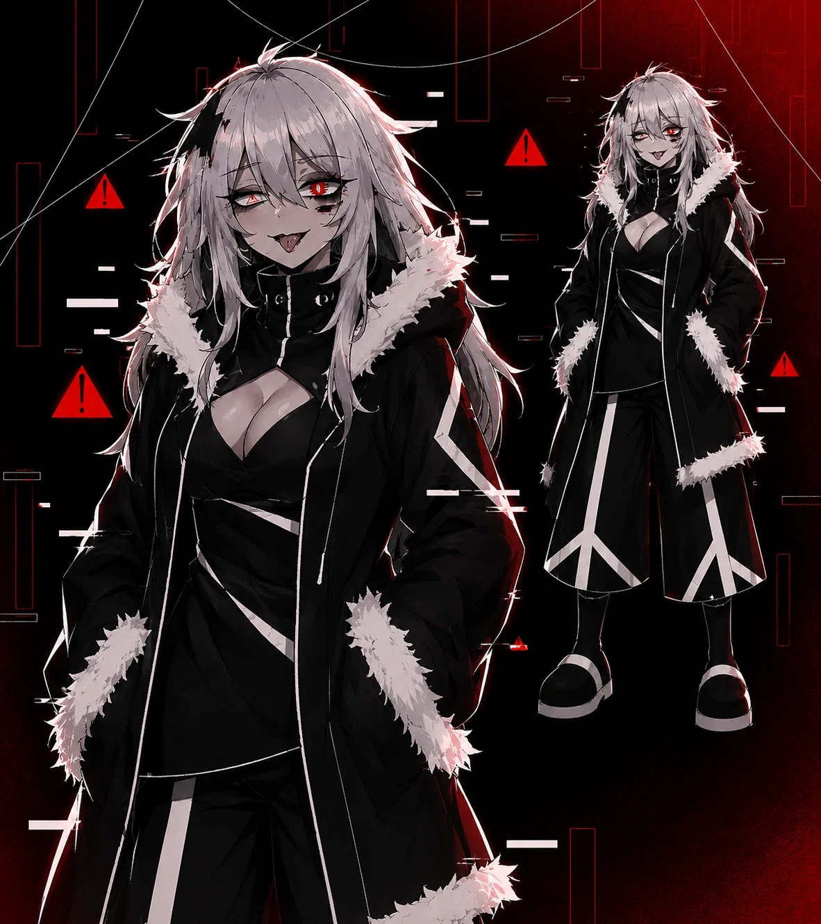 Corrupted!Alpha sans