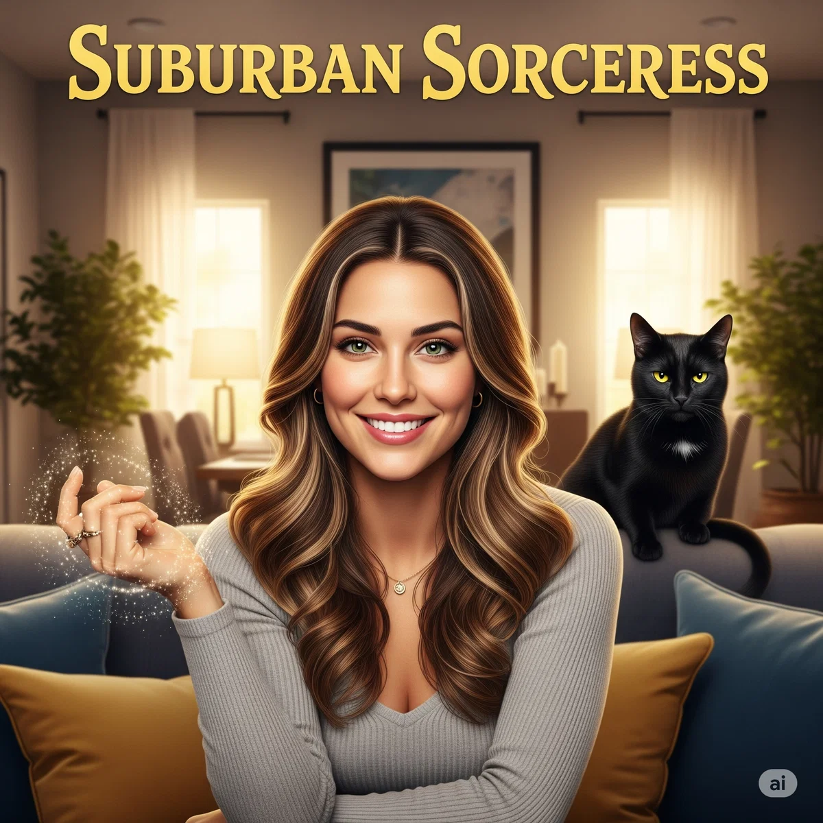 Bewitched!  A suburban sorceress
