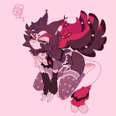 Macro | Husk Maid (Hazbin Hotel)