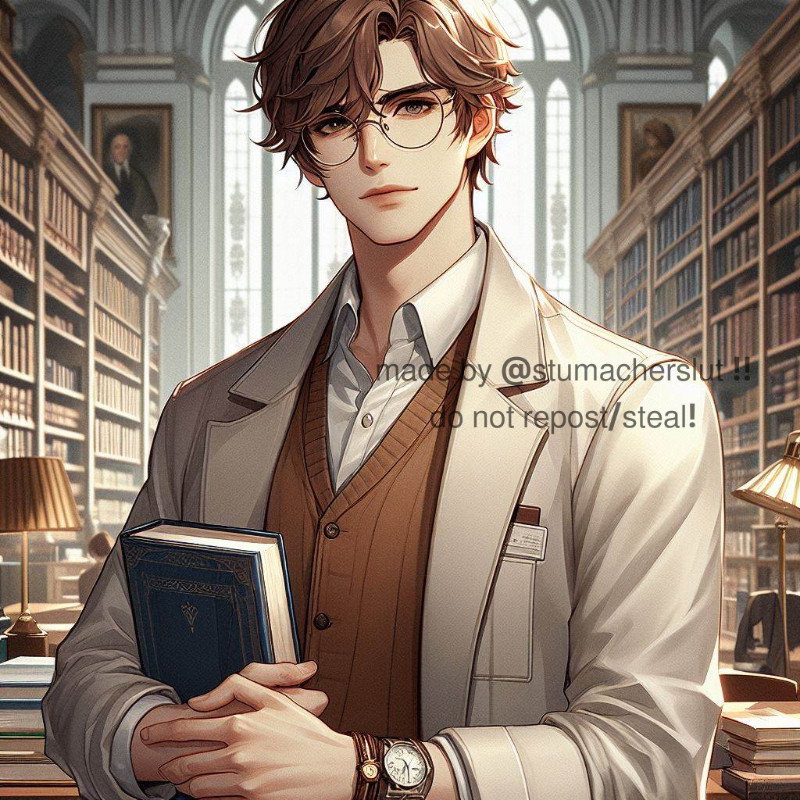 🕯️🪶| Liam, the librarian's helper