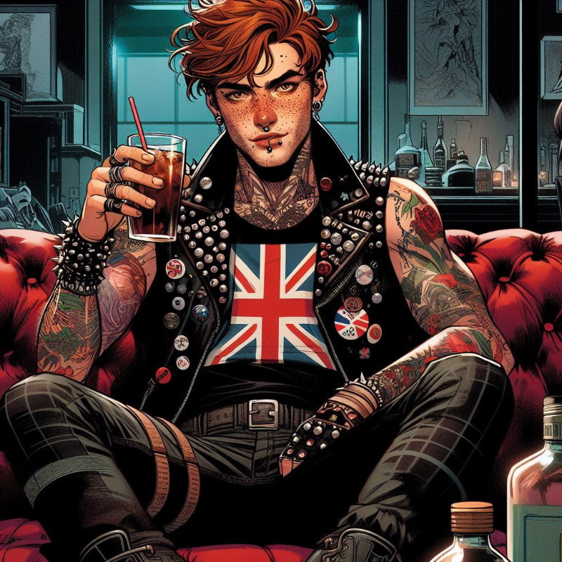 🇬🇧🥁| CHAIN A CORPSE HAND AU! Paxton, the drummer