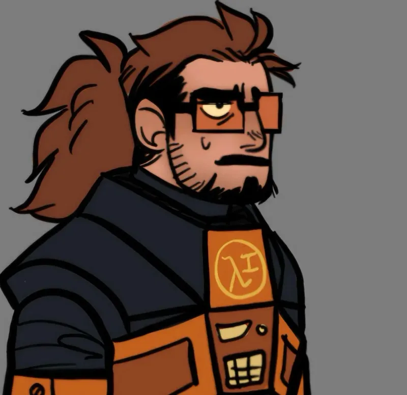 Gordon Freeman but trans 