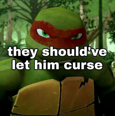 Tmnt but your Donnie's online friend 