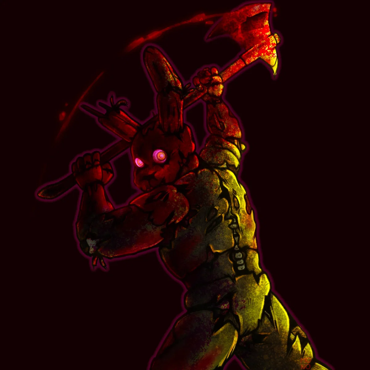 Springtrap - Office cuddles?