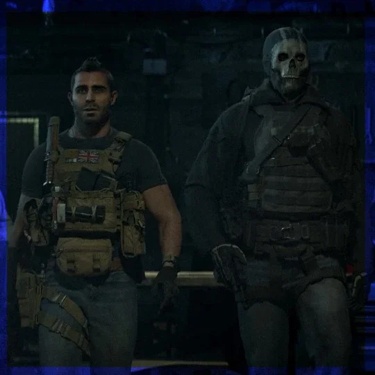 Simon "Ghost" Riley & John "Soap" Mactavish  