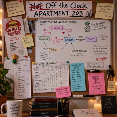 N̴o̴t̴ Off the Clock: Apartment 203 (Arrowverse)