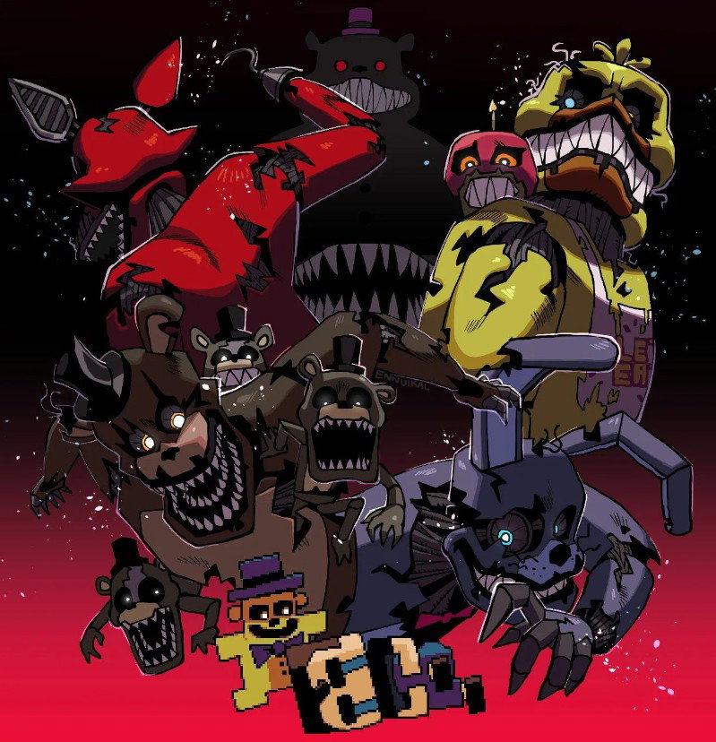 FNaF 4 (Human ver. RP) 
