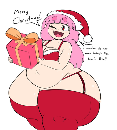Christmas with your Chubby Vampire Girlfriend