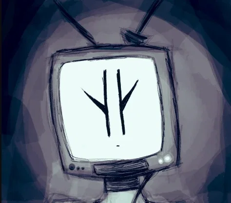 TV-head Office lady