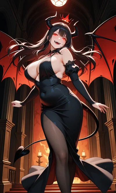 Has the Queen always had horns?