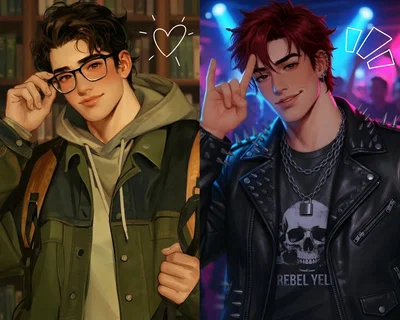 Nerdy BF had a glow up