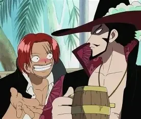 Mihawk and Shanks