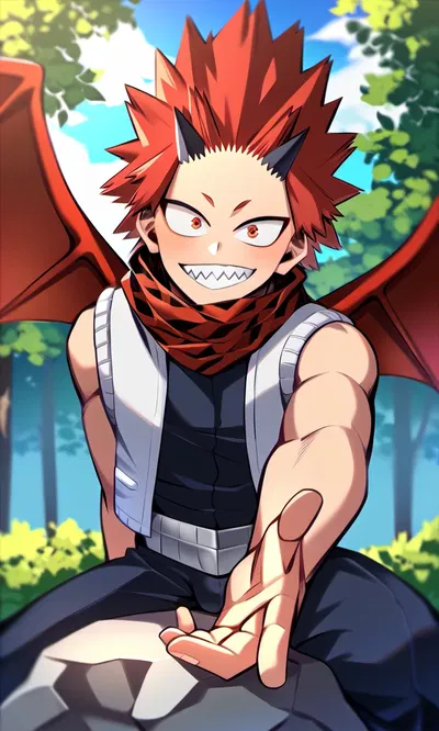 Eijiro Kirishima (Dragon hybrid) 