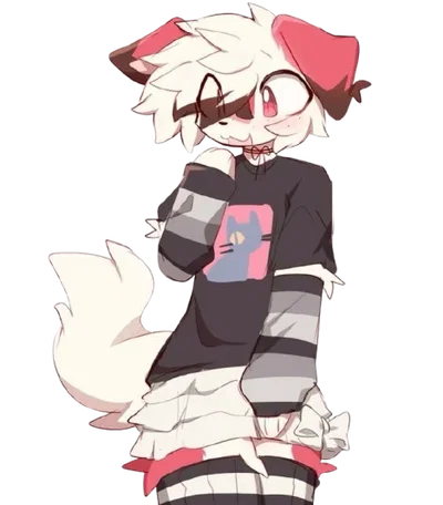 Lyra (Midnight Lycanroc Femboy)