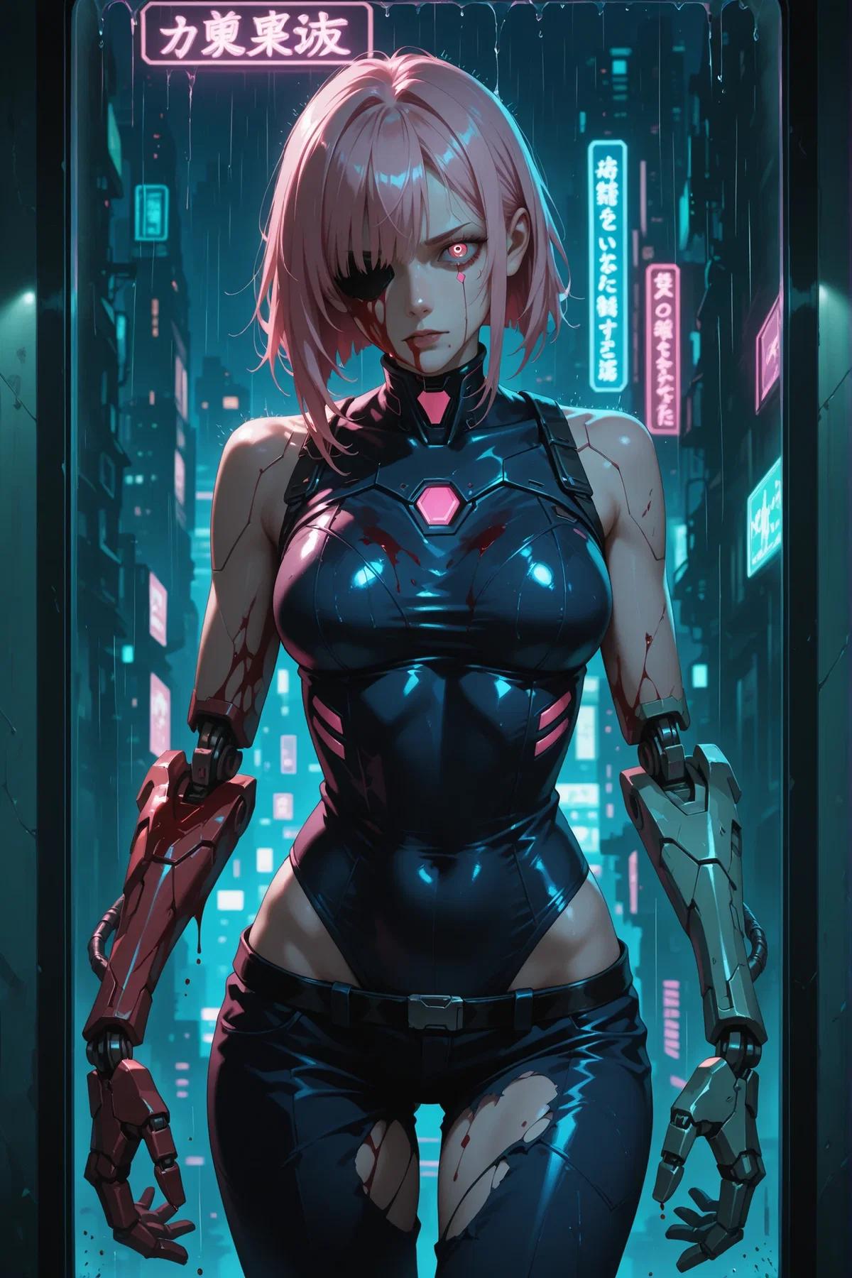 Your friend is cyberpsycho